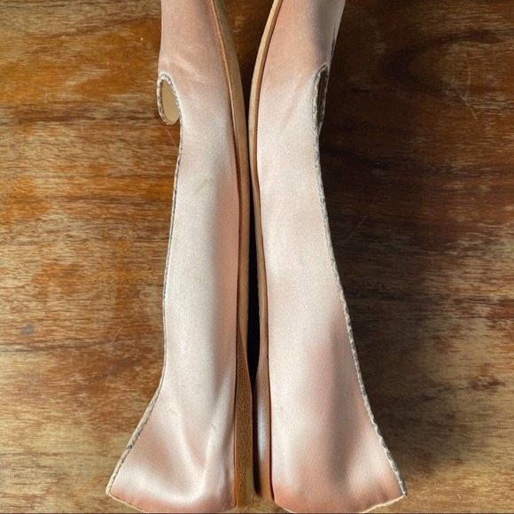 Bottega Veneta flamingo satin ayers ballerina flat Size 39.5 - Picture 9 of 16